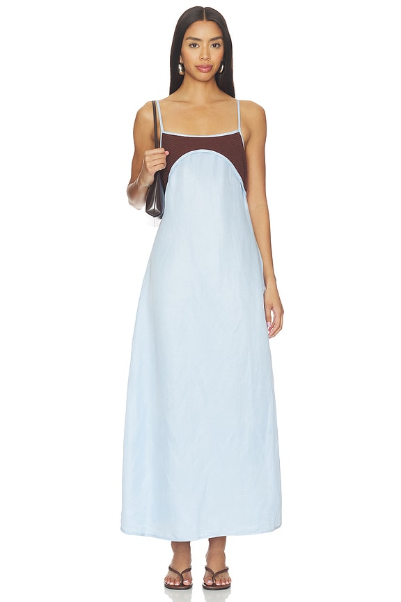 view 1 of 3 VESTIDO THE ELLA in Glacier
