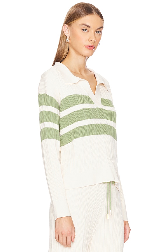 view 2 of 4 The Heloise Knit Jumper in Creme Pistachio in Créme Pistachio