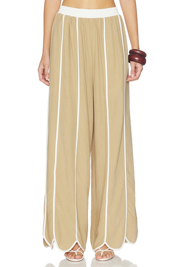 view 1 of 6 THE ELAYNA 팬츠 in Tan