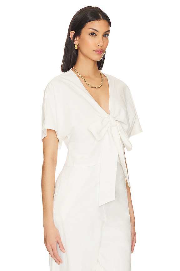 view 2 of 4 The Sarita Top in Vanilla