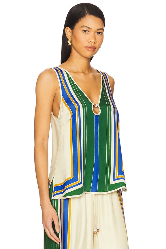 view 2 of 4 The Cleonie Top in Amara Print