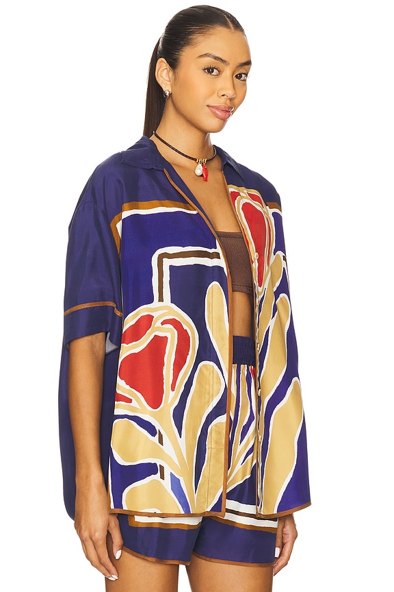 view 2 of 4 KHOEN 셔츠 in Lisse Tulip