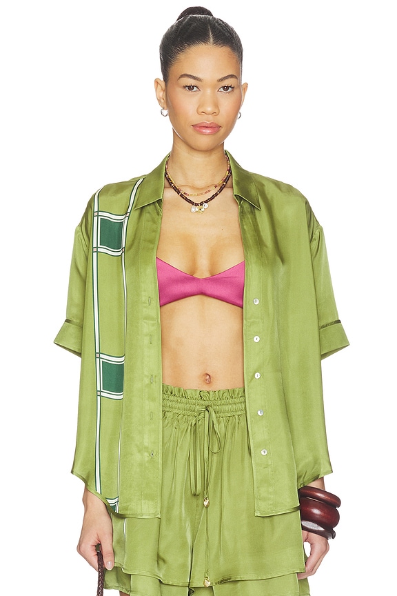 view 2 of 5 The Blaise Shirt in Valletta Print