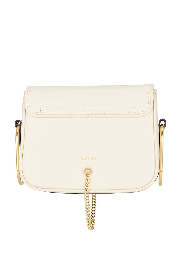 view 2 of 5 THE OSAKA 미니백 in Tuscan Saddle Ecru