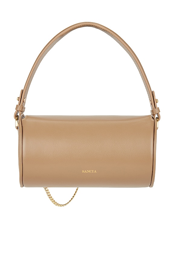 view 2 of 5 SAC DRUM VERENA in Mushroom