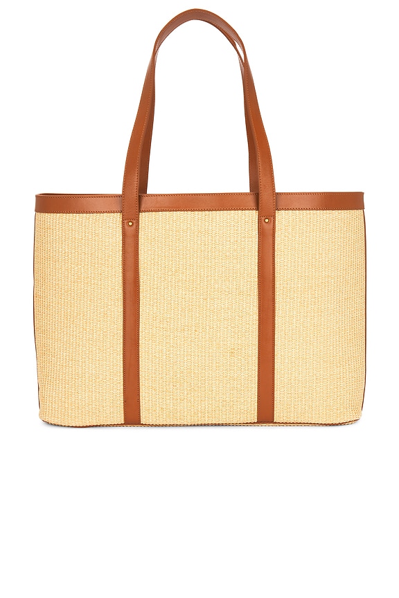 view 2 of 6 x REVOLVE The Udine Raffia Tote in Cognac