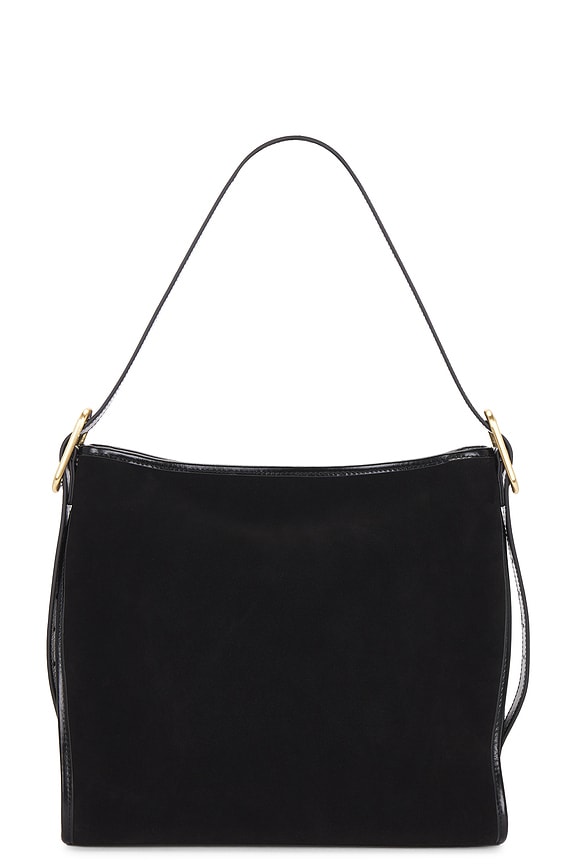 view 2 of 4 SAC PORTÉ ÉPAULE THE MORETTO in Black Suede