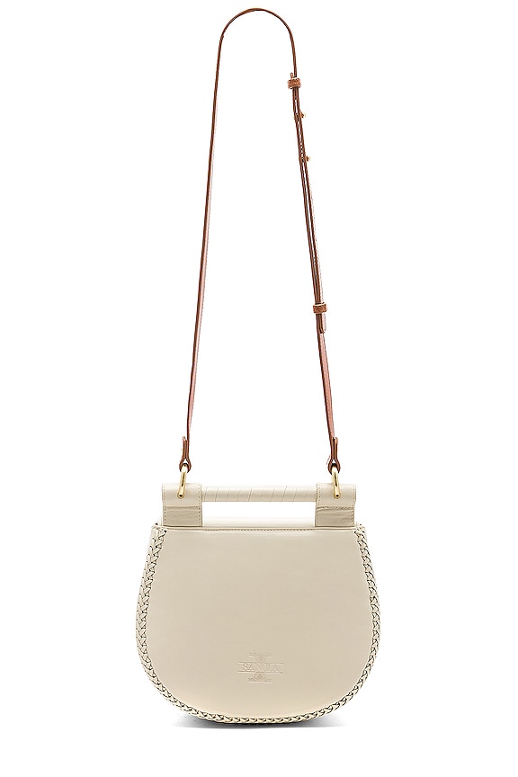 view 2 of 4 BOLSO CON BARRA Y CIERRE COLMILLO BABYLON in Ecru & Whiskey