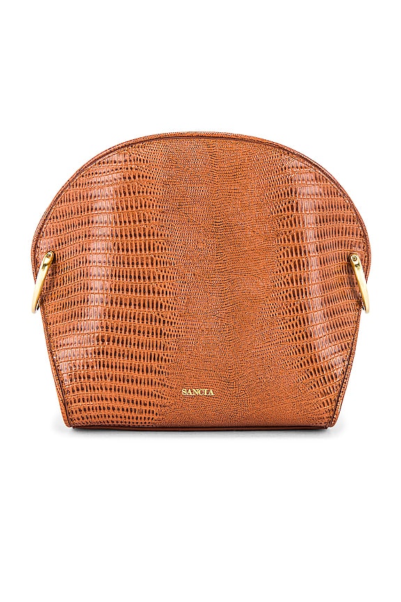 view 2 of 5 BOLSO AYUMI in Antique Tan Lizard