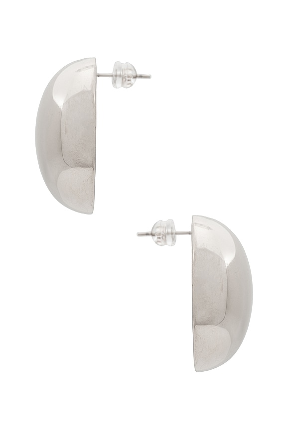 view 2 of 2 PENDIENTE BLAIR in Silver