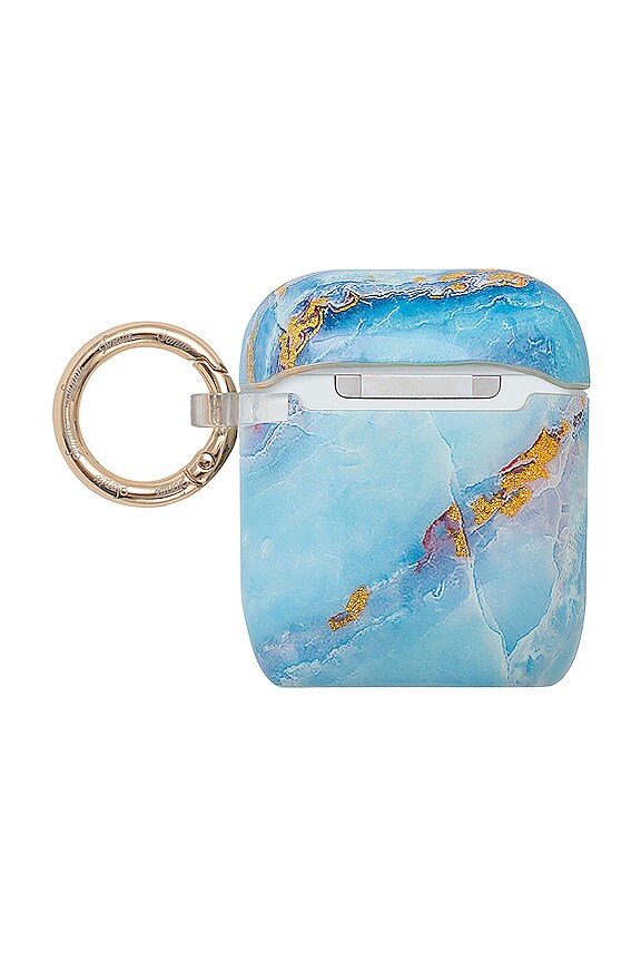 view 2 of 3 ÉTUI POUR AIRPOD in Ice Blue Marble