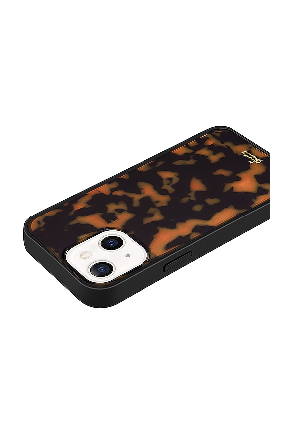 view 2 of 2 Magsafe Antimicrobial iPhone 15/14/13 Case in Brown Tortoise