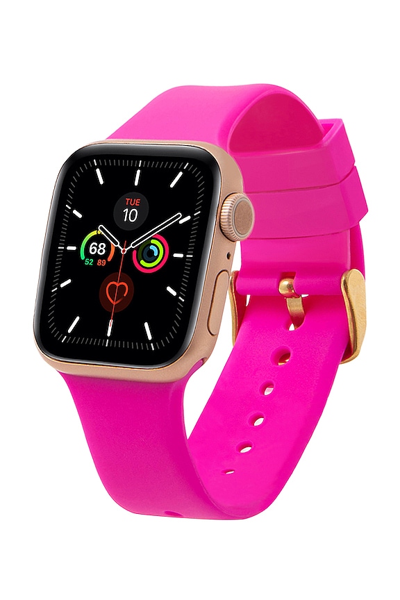 view 2 of 2 BRACELET DE MONTRE APPLE in Neon Pink