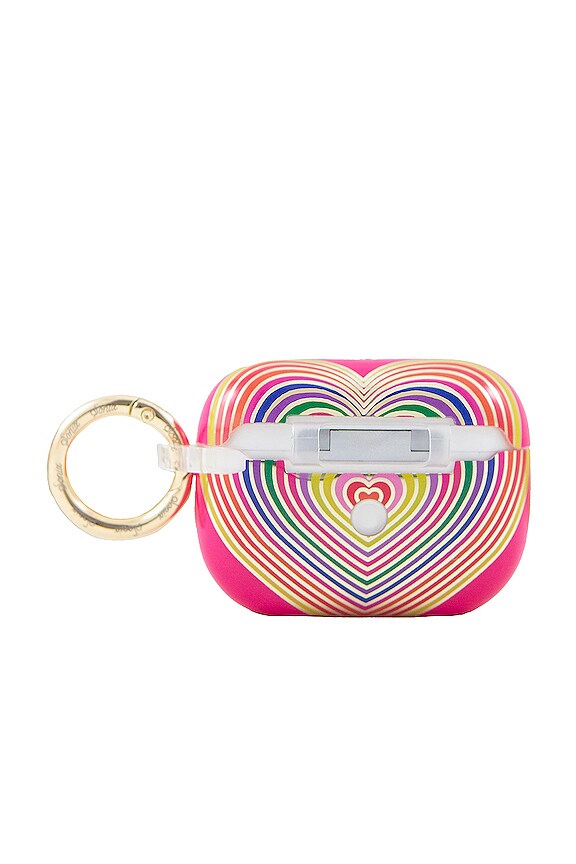 view 2 of 4 ÉTUI POUR AIRPOD AIRPOD in Rainbow Hearts