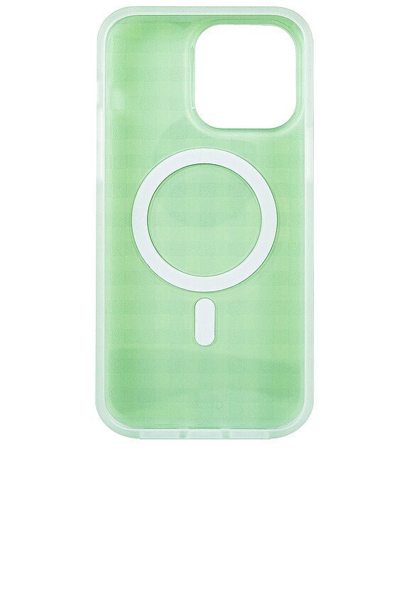 view 2 of 4 Magsafe Compatible Iphone 14 Pro Max in Minty Gingham