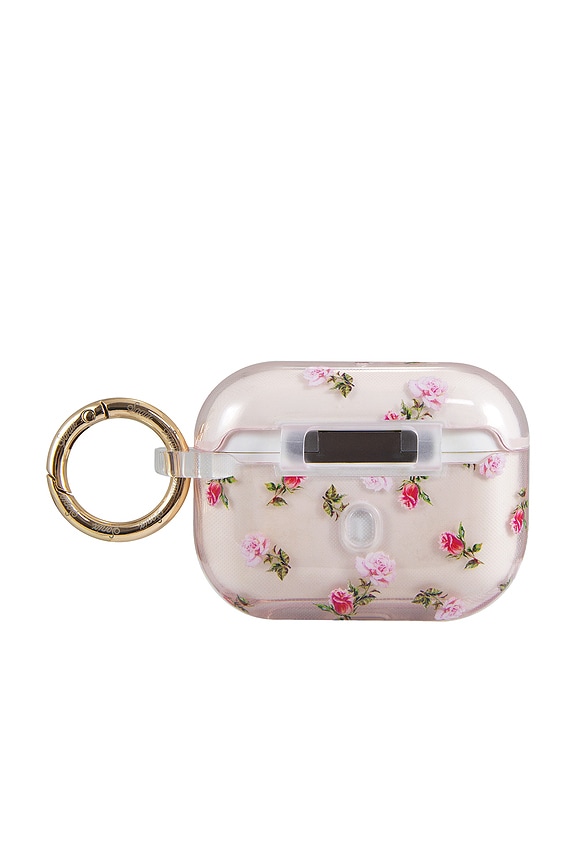 view 2 of 3 ЧЕХОЛ ДЛЯ AIRPOD ROSES ARE RED in Pink