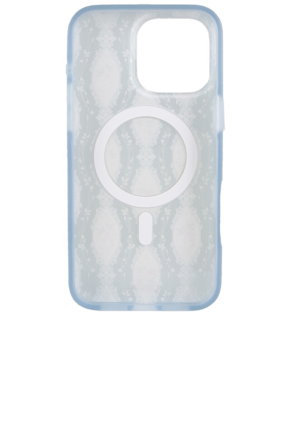 view 2 of 4 Iphone 16 Pro Max Case in Cottagecore in Blue
