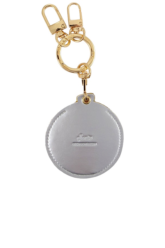 view 2 of 4 CHAVEIRO DE ETIQUETA DE BAGAGEM AIRTAG KEYCHAIN in Caviar