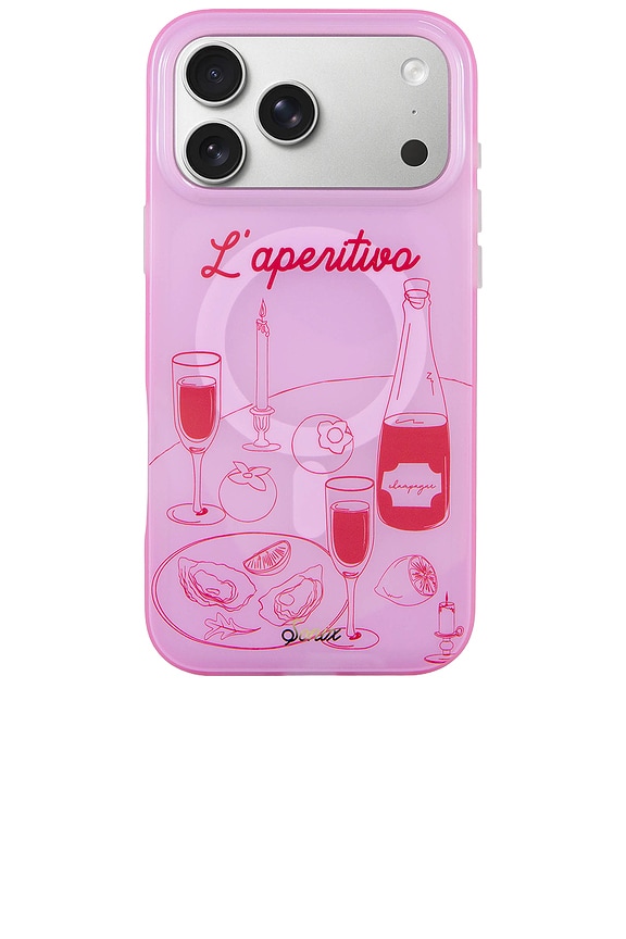 view 1 of 4 Magsafe Compatible Iphone 17 Pro Case in L'aperitivo