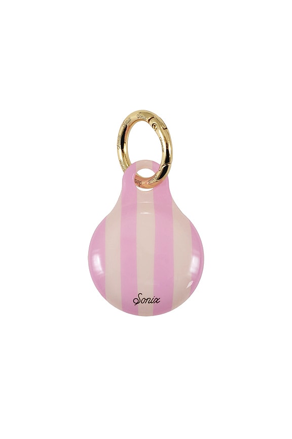 view 1 of 3 CUBIERTA DE ETIQUETA DE AIRE JELLY STRIPE in Pink & Cream