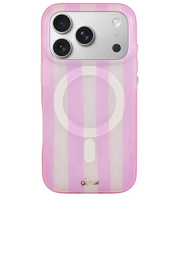 view 1 of 4 FUNDA PARA IPHONE 17 PRO JELLY STRIPE in Pink & Cream