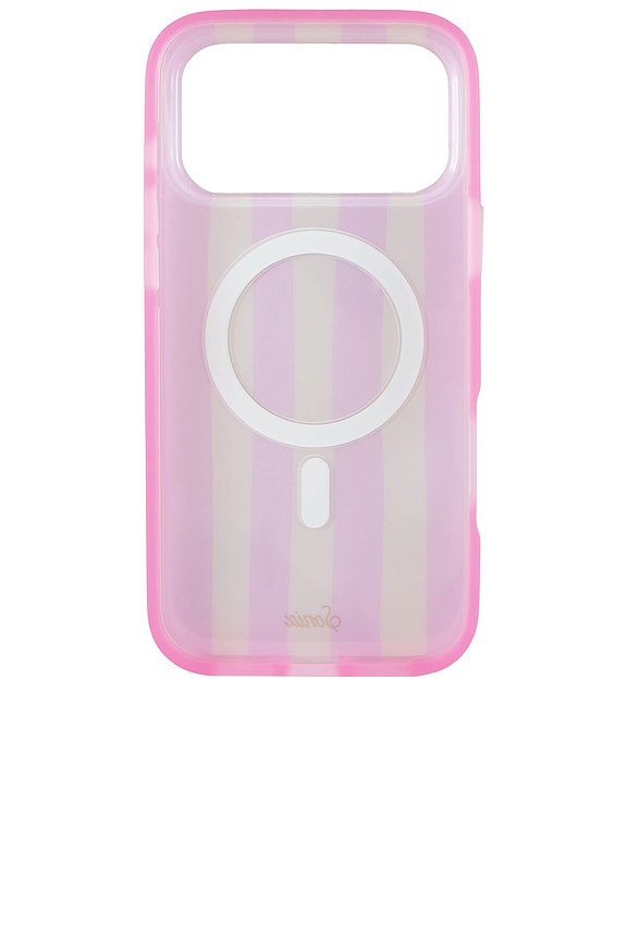 view 2 of 4 FUNDA PARA IPHONE 17 PRO MAX JELLY STRIPE in Pink & Cream