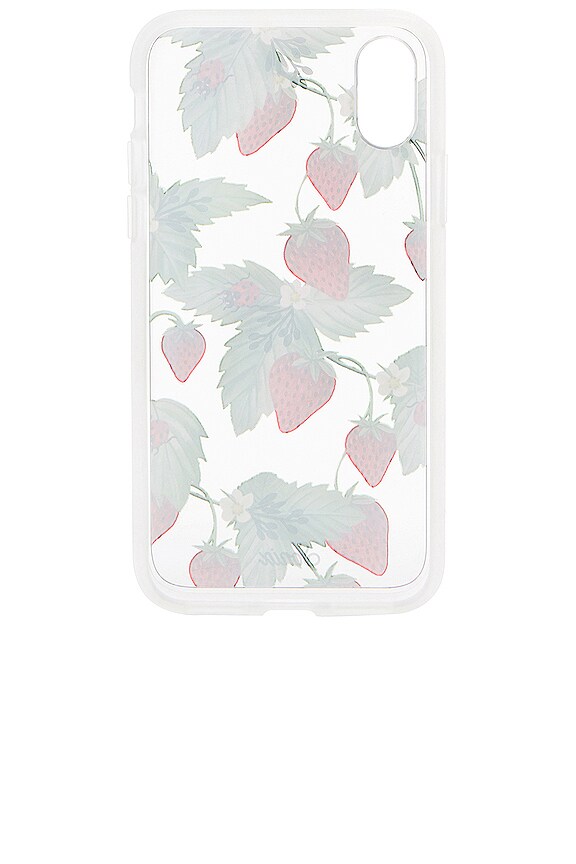 view 2 of 3 COQUE POUR IPHONE FRAISE in Red