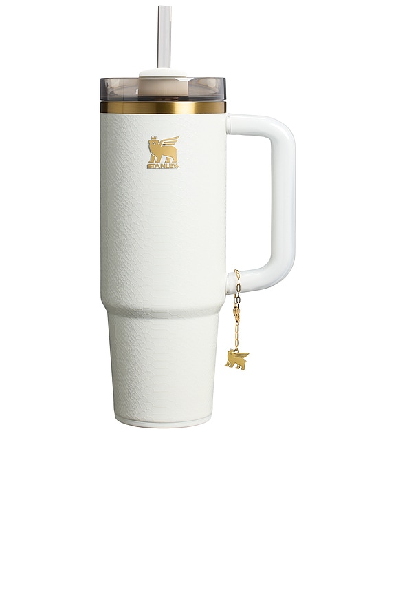 view 1 of 3 Quencher Luxe Tumbler 30oz in Pale Stone Snakeskin