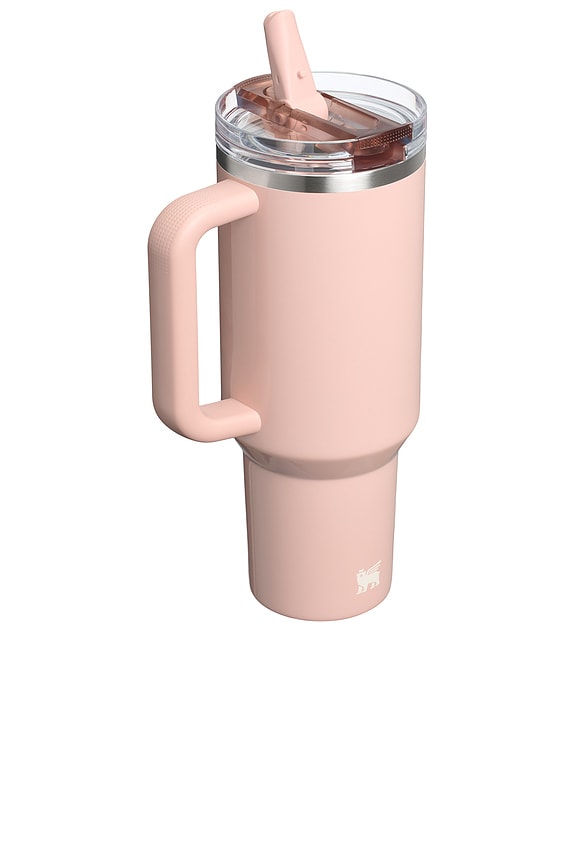 view 2 of 3 The Quencher Flipstraw Protour Tumbler 40 Oz in Peach Whip Gloss