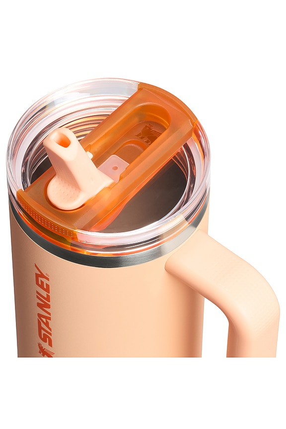 view 2 of 2 VASO TÉRMICO QUENCHER PROTOUR FLIP STRAW THE QUENCHER PROTOUR FLIP STRAW TUMBLER in Orange Sherbet