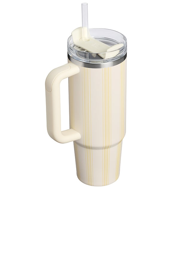view 2 of 3 TAZA in Cream Picnic Stripe