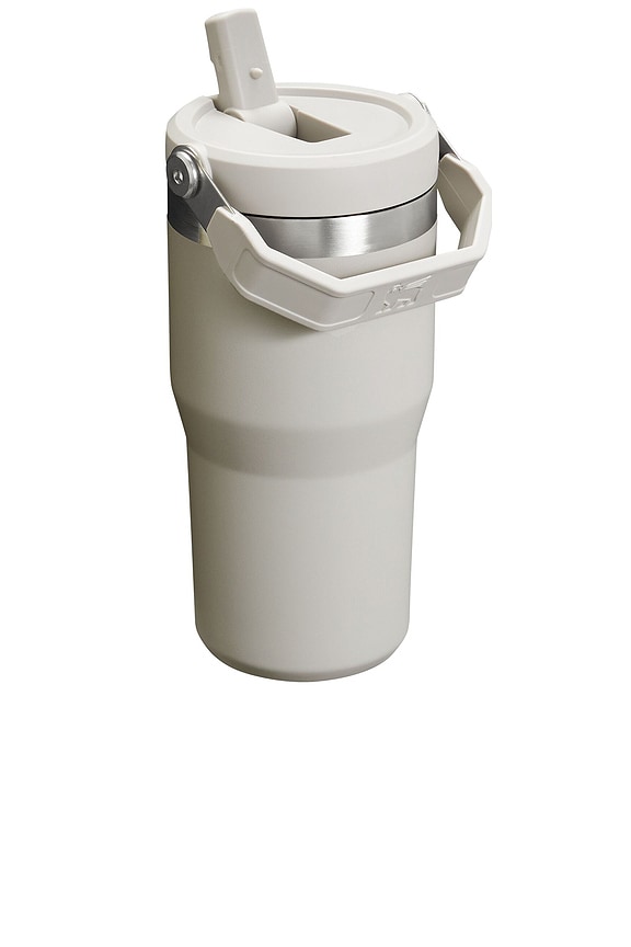 view 2 of 3 TAZA THE ICEFLOW FLIP STRAW TUMBLER in Ash