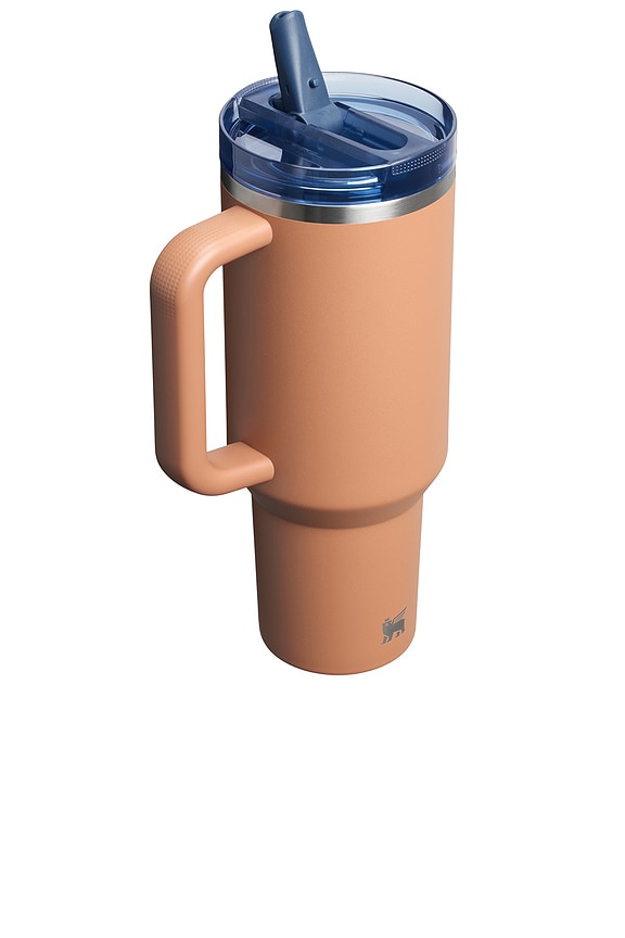 view 2 of 3 The Quencher Protour Flip Straw Tumbler 40 Oz in Toast Vrt