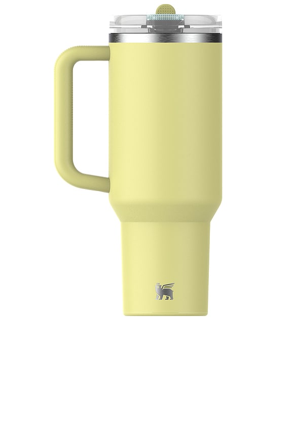 view 2 of 3 The Quencher Protour Flip Straw Tumbler 40 Oz in Pomelo