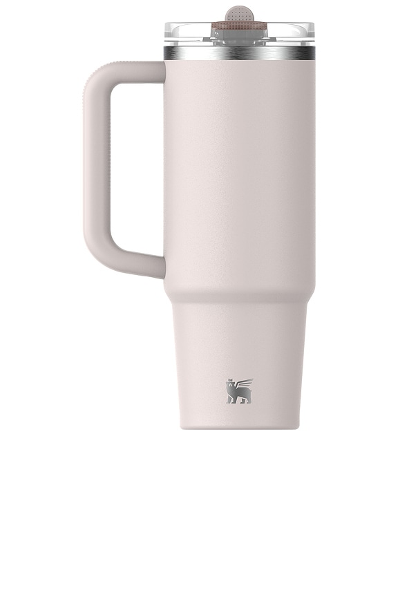 view 2 of 4 The Quencher Protour Flip Straw Tumbler 30 Oz in Rose Quartz