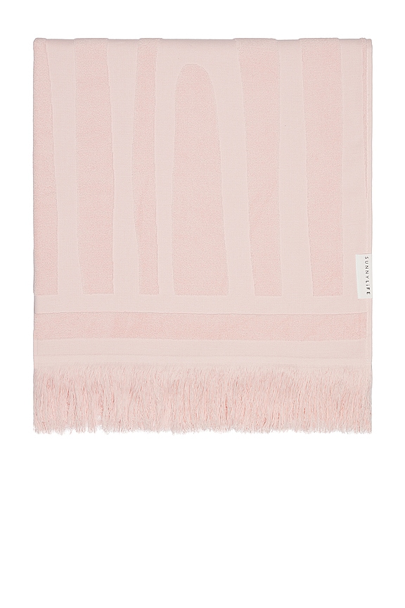 view 2 of 3 Luxe Towel in Salmon