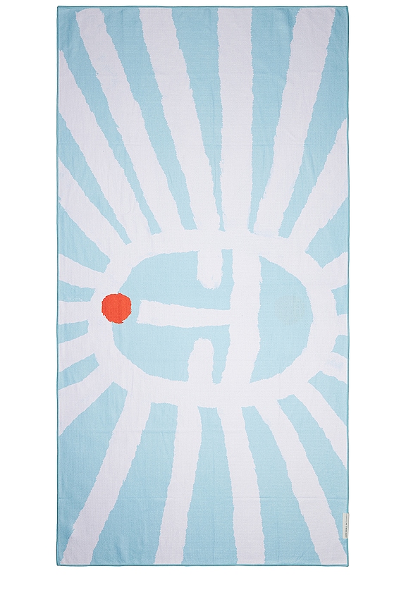 view 1 of 4 MICROFIBRE 비치타올 in Sun Face