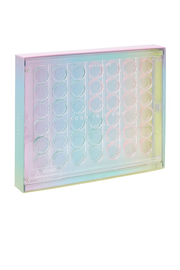 view 2 of 2 LUCITE 4 IN A ROW SET 四目並べ in Aurora