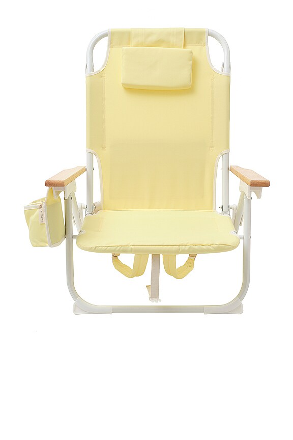 view 2 of 6 CHAISE DE PLAGE DELUXE in Utopia Pale Banana