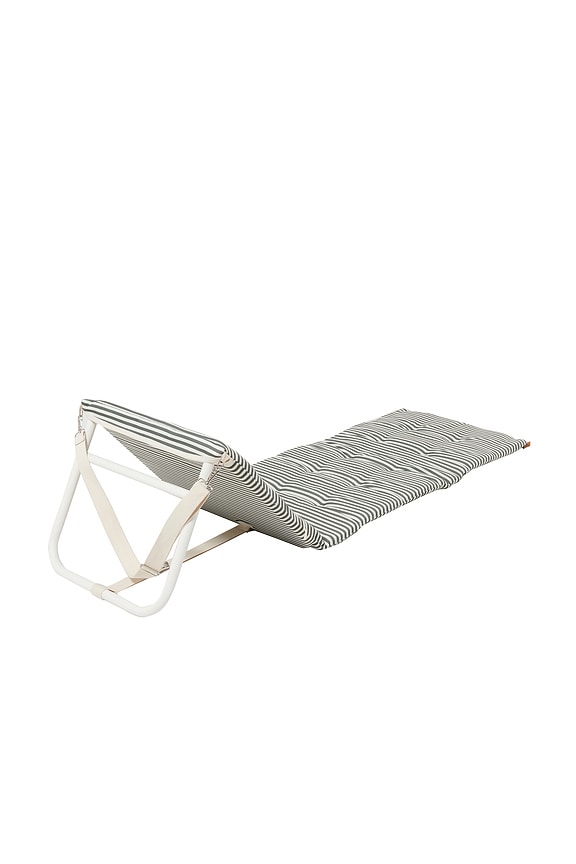 view 2 of 6 Reclining Beach Chair in The Vacay Olive