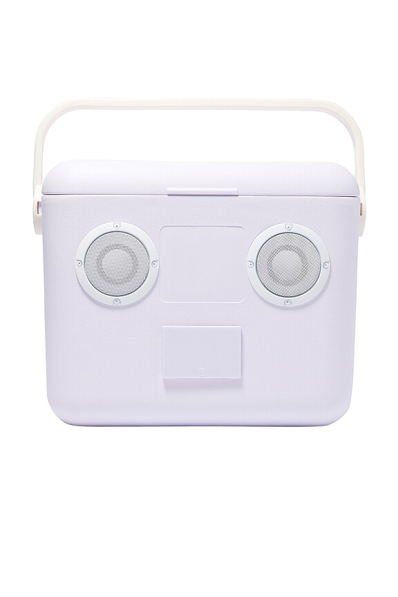 Sunnylife Beach Cooler Box Sounds Speaker In Rio Sun Pastel Lilac Cream Sunnylife Beach Cooler Box Sounds Speaker In Rio Sun Pastel Lilac Cream