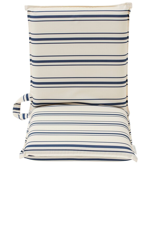 view 2 of 5 The Resort Lean Back Beach Chair in Coastal Blue