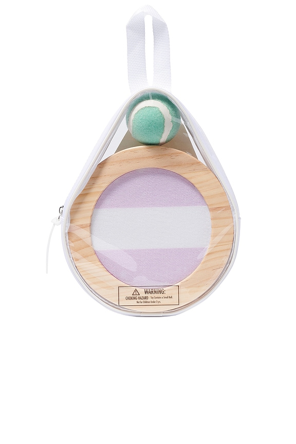 view 2 of 6 Catch Ball Set in Rio Sun Pastel Aqua & Lilac