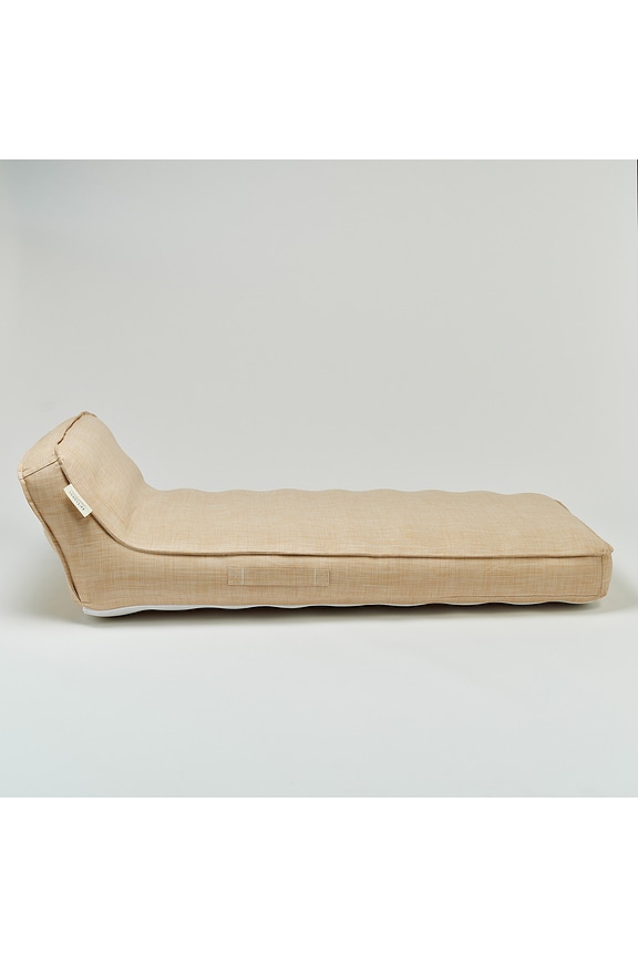 view 2 of 5 CHAISE LONGUE LUXE LOUNGER in Tierra Rattan