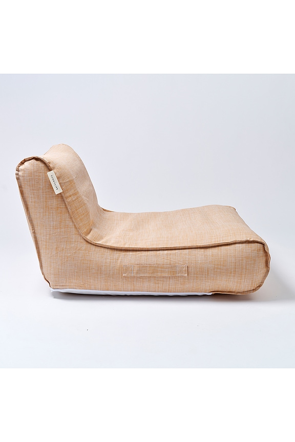view 2 of 5 Luxe Floating Chair in Tierra Rattan