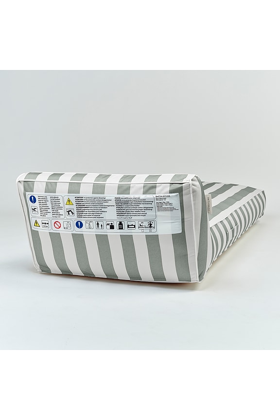 view 2 of 4 Luxe Lounger in Seagrass Stripe