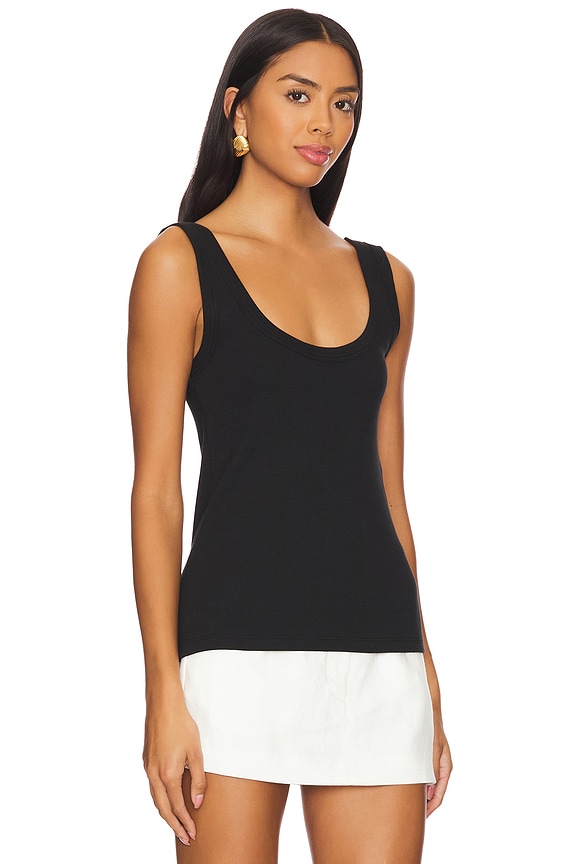 view 2 of 4 The Scoop It Up Tank in Black