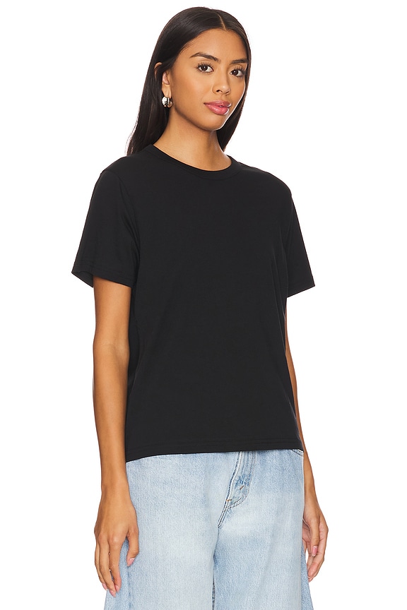 view 2 of 4 The Iconically Soft Perfect Tee in Black