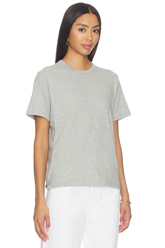 view 2 of 4 The Iconically Soft Perfect Tee in Heather Grey