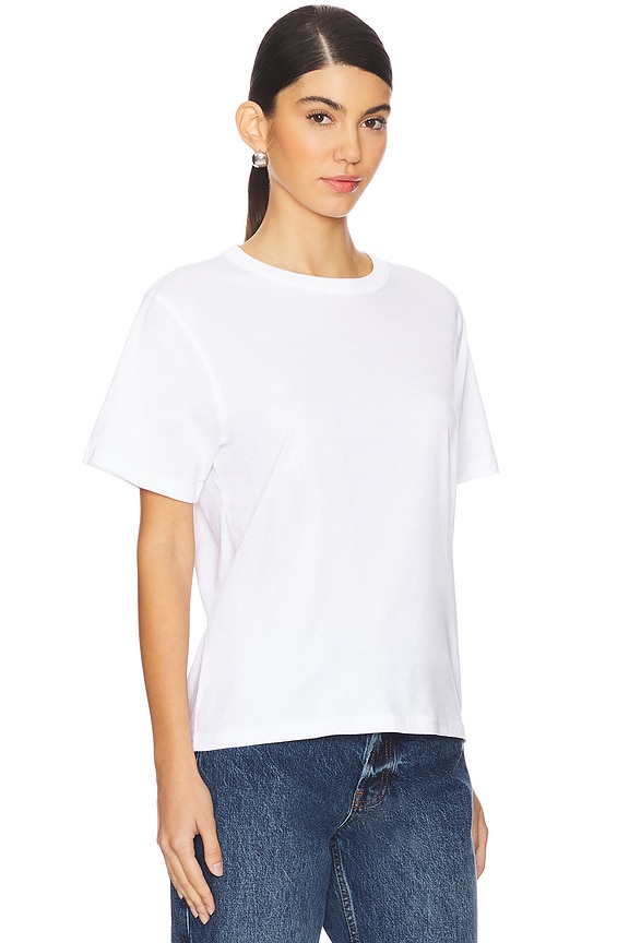 view 2 of 4 The Iconically Soft Perfect Tee in White